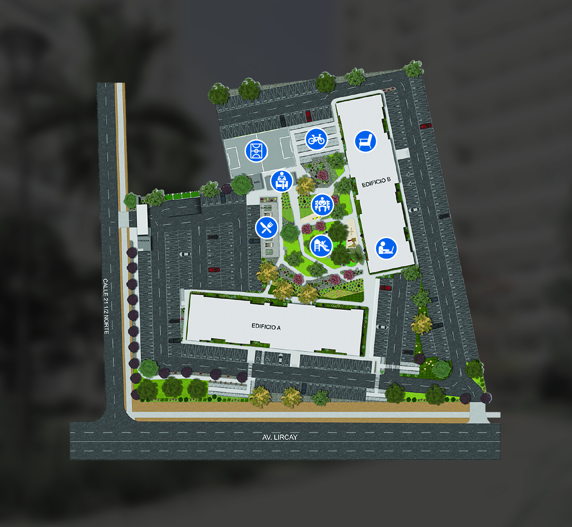 Masterplan Condominio Altos de Lircay